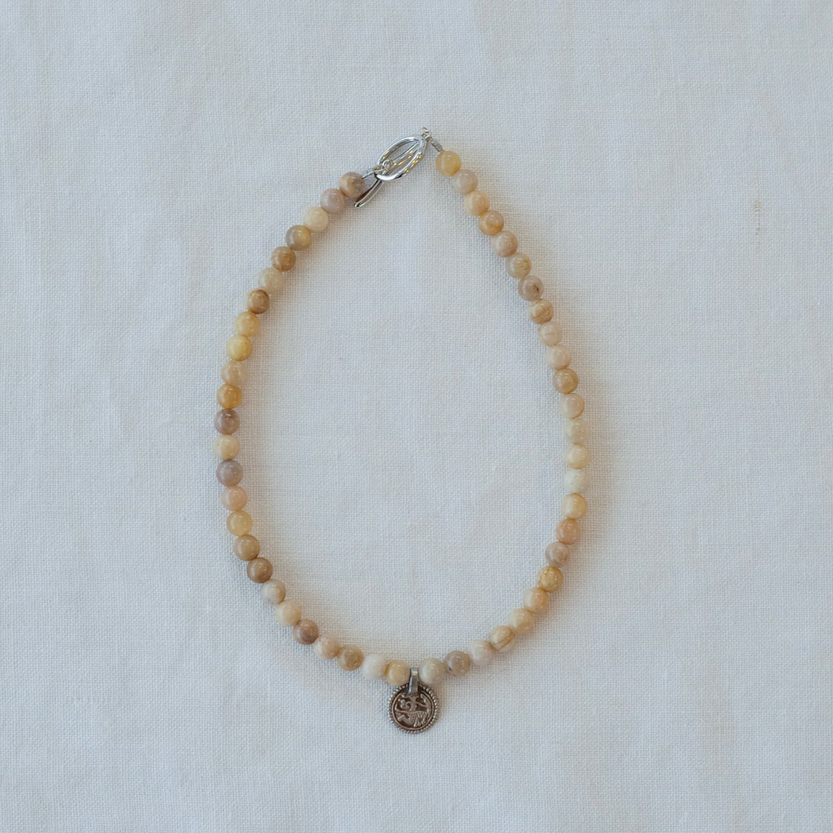 Natural Stone Choker - Yellow Sunstone